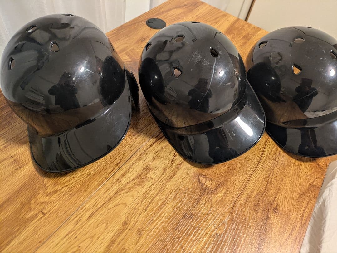 【美品】JSBB 野球ヘルメット 右打者用 3個セット　レアなローリングス