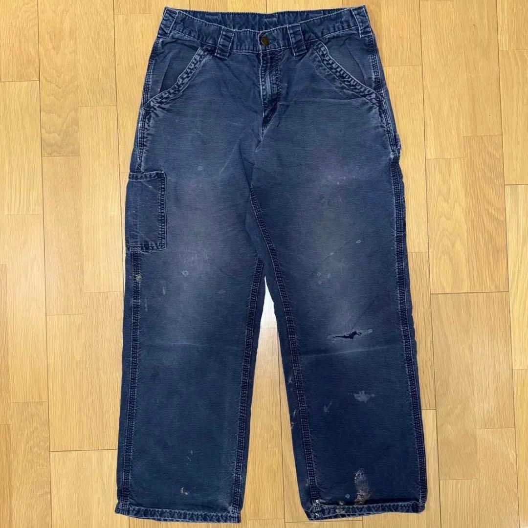 雰囲気◎ Carhartt ペインターパンツ　CHRT01 ダブルニー