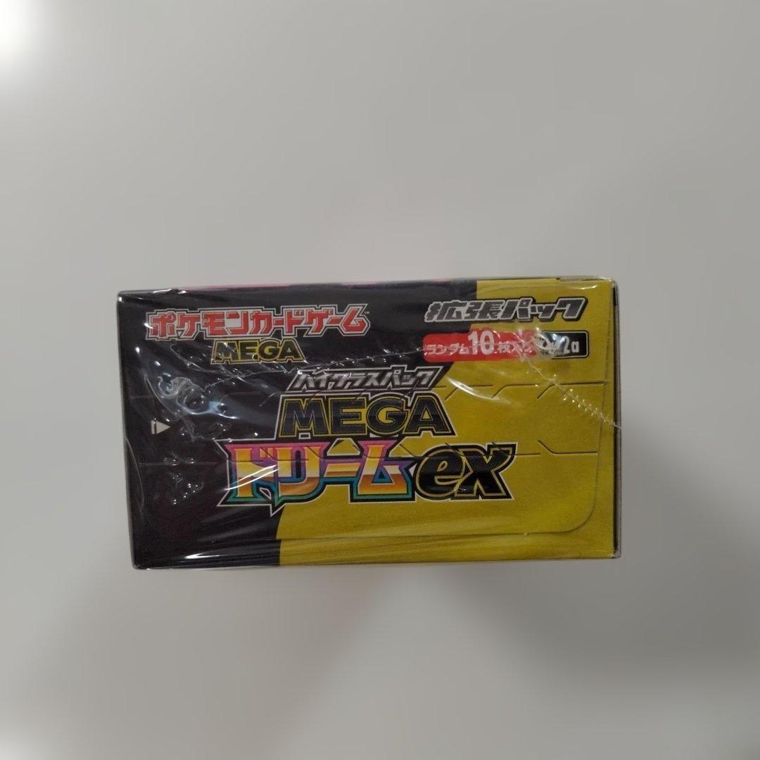ポケモンカードゲーム MEGAドリームex　box　シュリンク付き