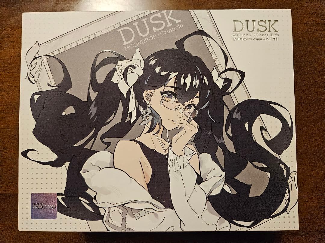 MOONDROP Crinacle DUSK リケーブル可能イヤホン　水月雨