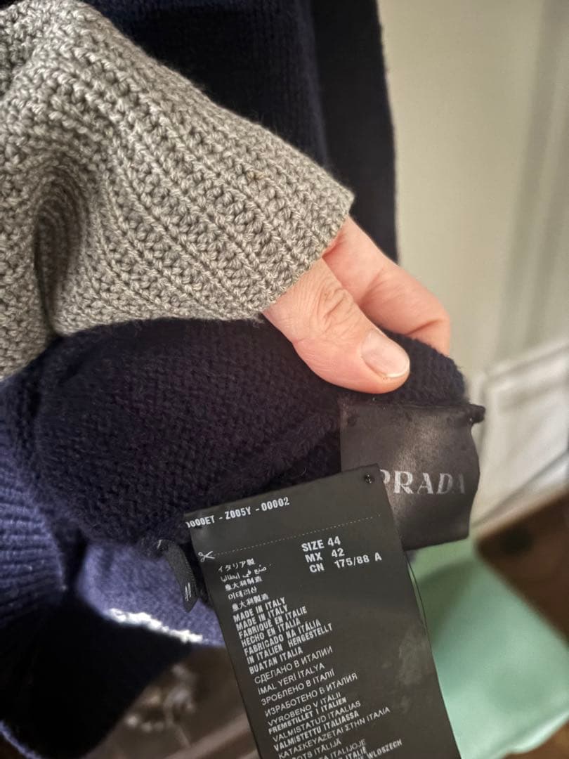 PRADA 2016ss メンズウールニット　44