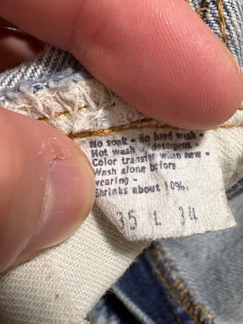 80s 501 levis 赤耳 usa製 デニム ヴィンテージ REDLINE