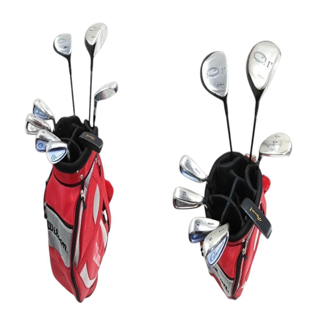 ミズノ×ウィルソン レディース ゴルフクラブ 8本セット キャディバッグ付 ♪