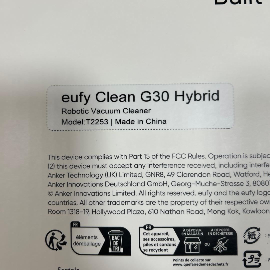 【新品】Anker Eufy RoboVac G30 Hybrid