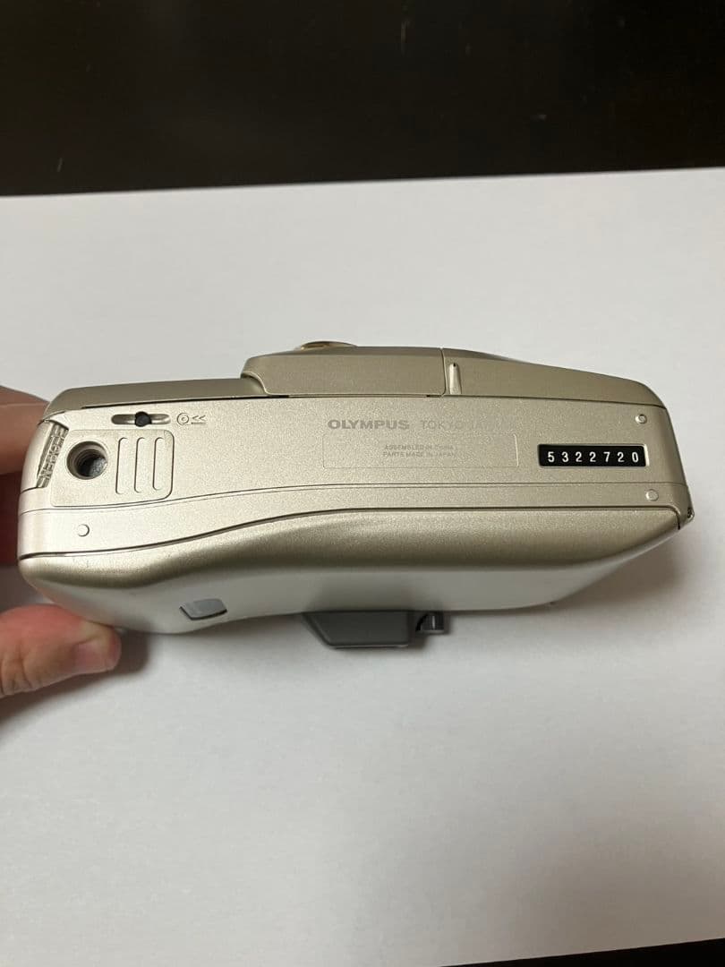 【美品】OLYMPUS μ ZOOM 140 VF コンパクトフィルムカメラ