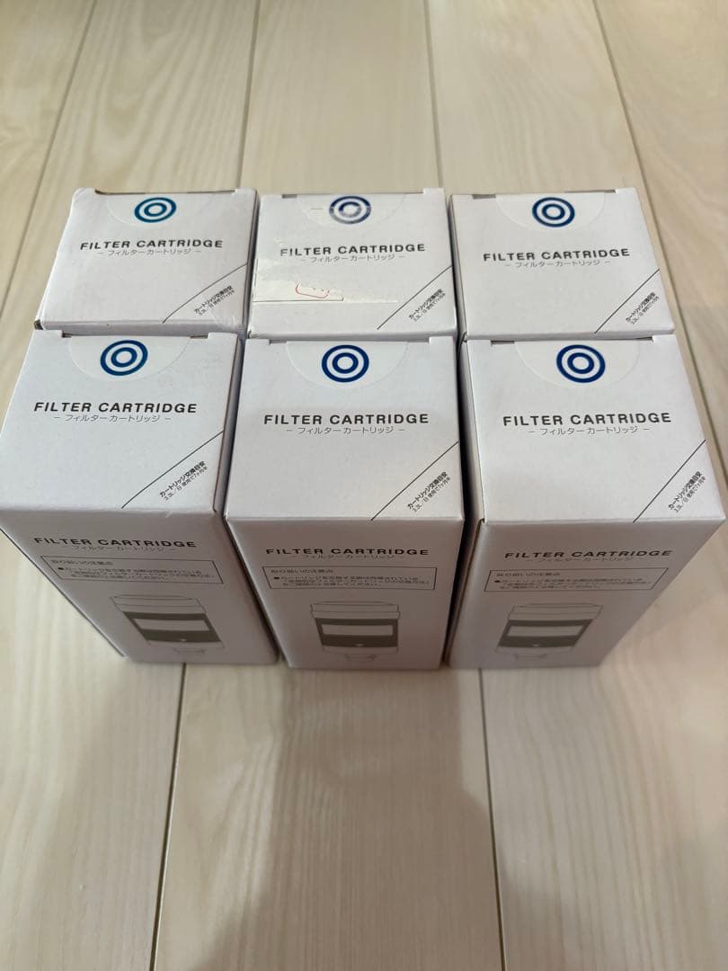 即日発送可！エブリィフレシャス　フィルターカートリッジ 6個セット