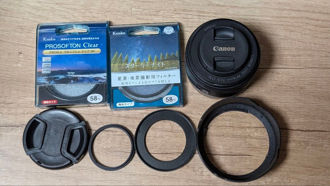 【星空撮影用フィルター付き】Canon RF16mm F2.8 STM