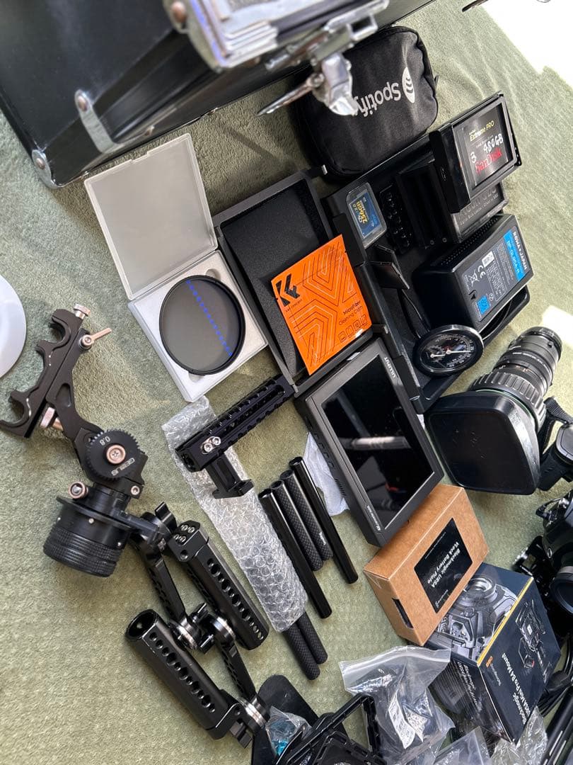 超お得セット)URSA Mini Pro 4.6K (撮影+記録+音響類完備)