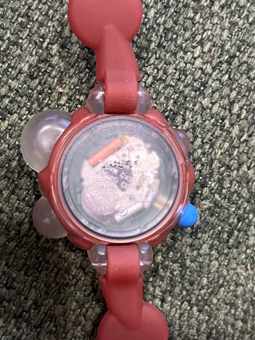 CABANE de ZUCCA 腕時計 赤血球