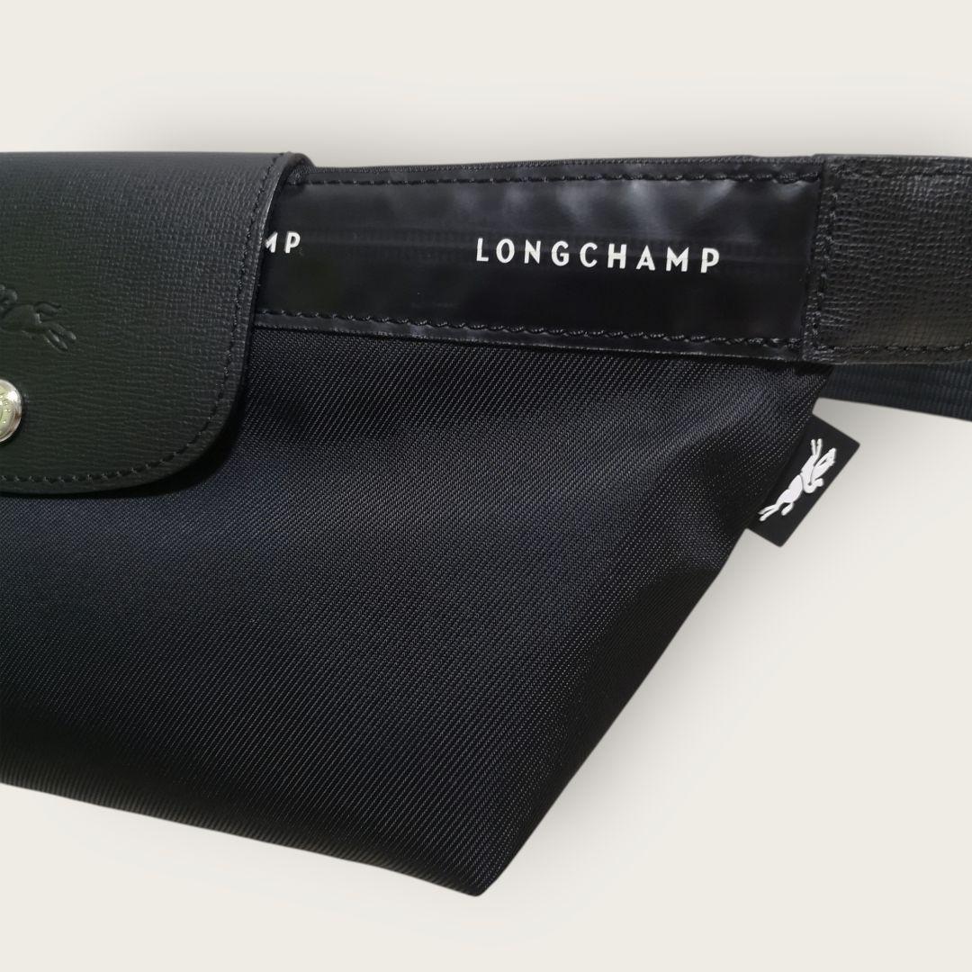 ロンシャン ル プリアージュ エナジー ベルトバッグ 軽量 黒