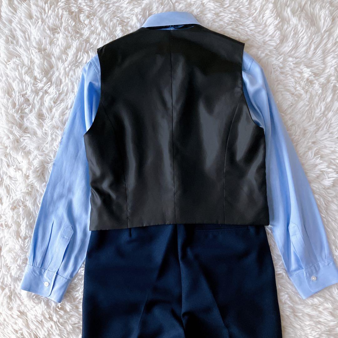 美品 WF ワンダーファクトリー 160 フォーマル スリーピース 6点セット