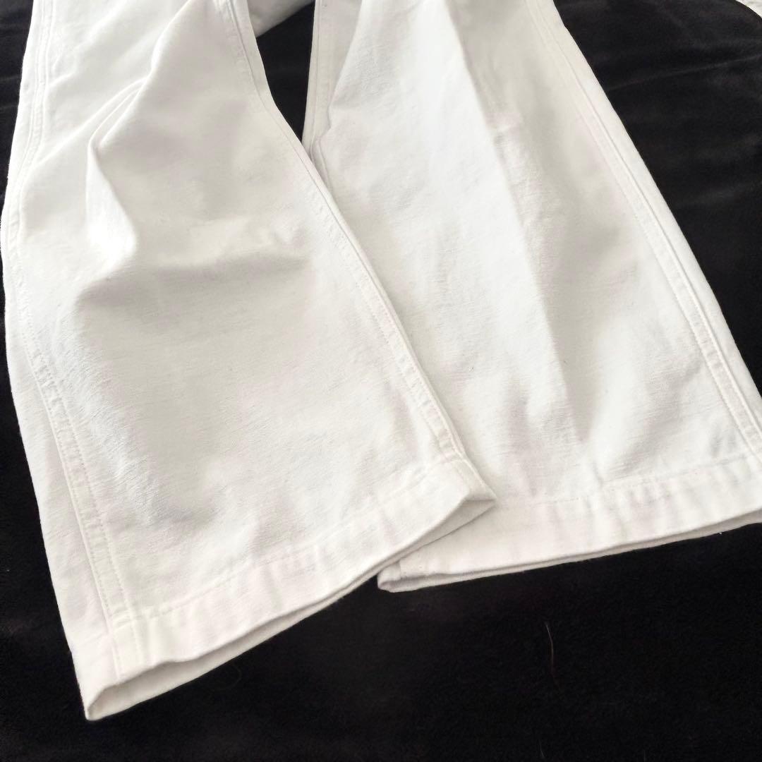 レアカラー　the shinzone ベイカーパンツ　ホワイト　36 White