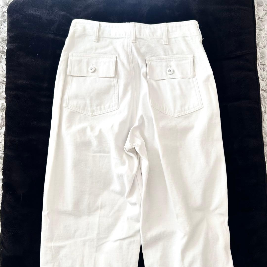 レアカラー　the shinzone ベイカーパンツ　ホワイト　36 White