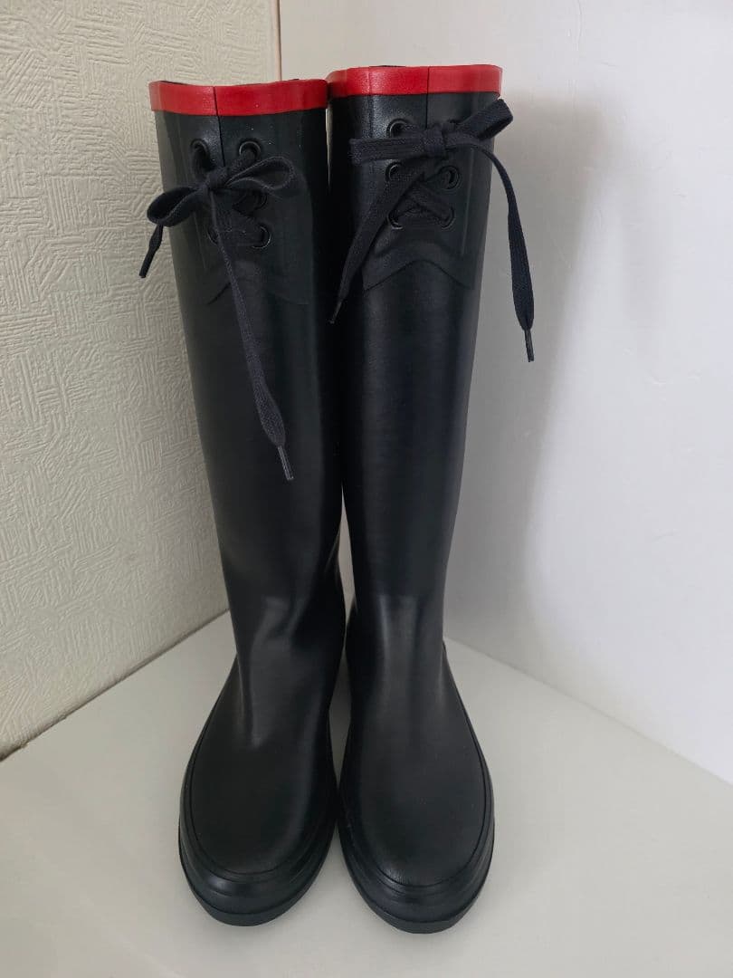 AIGLE エーグル ミスマリオン レインブーツ 折りたたみ可　36