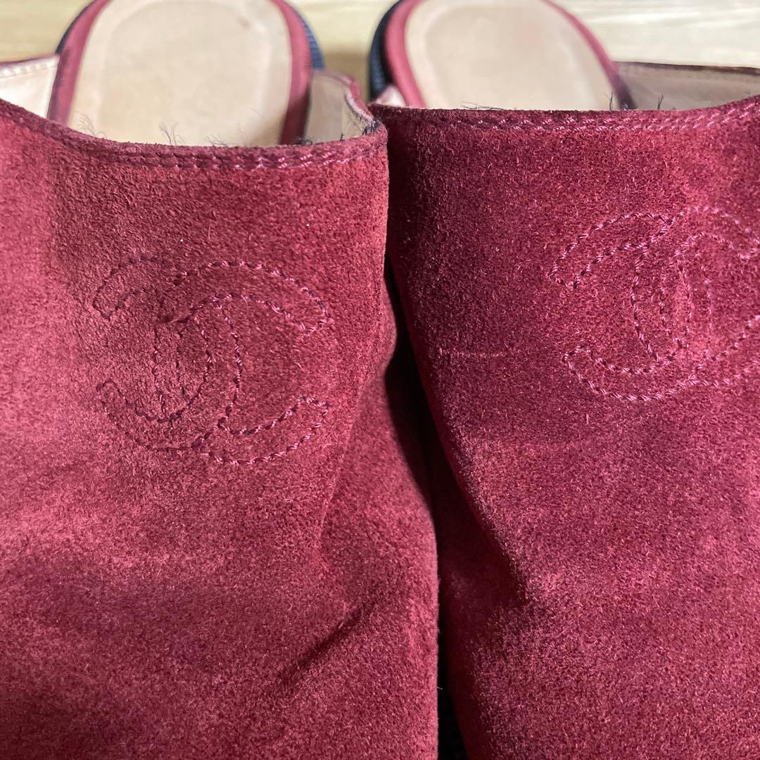 CHANEL シャネル　サボ　サンダル　スリッポン　靴