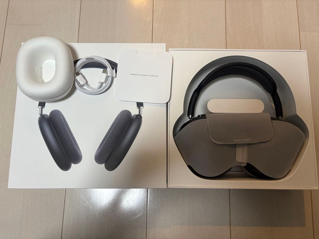 「超美品」「ほぼ未使用」AirPodsMax スペースグレー 第二世代 タイプc