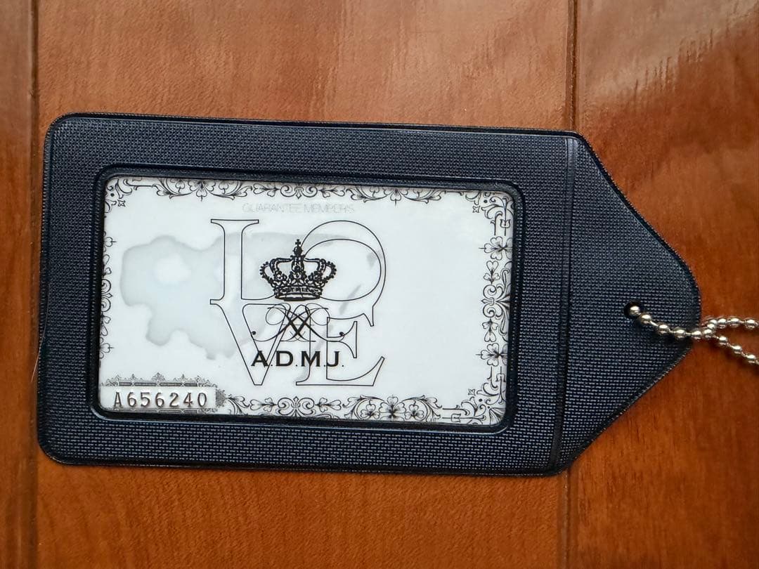 ＊A.D.M.J. ＊ ボストンバッグシュリンクレザー