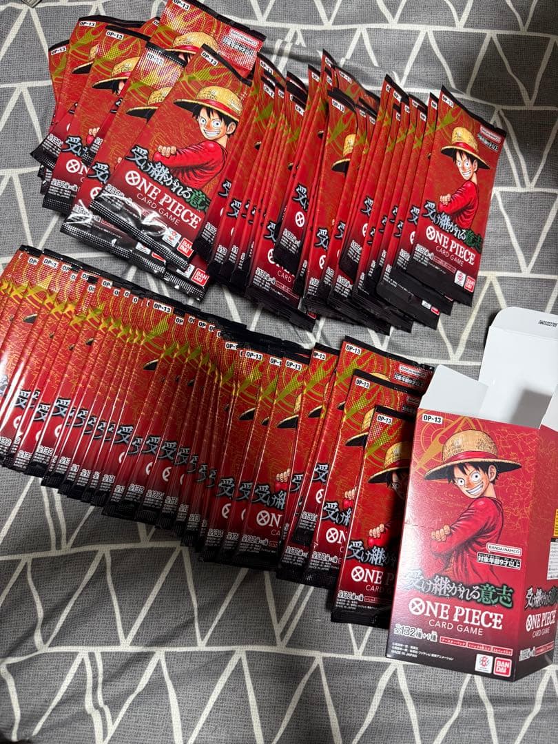 受け継がれる意志　サーチ済　82パック　ワンピースカードゲーム