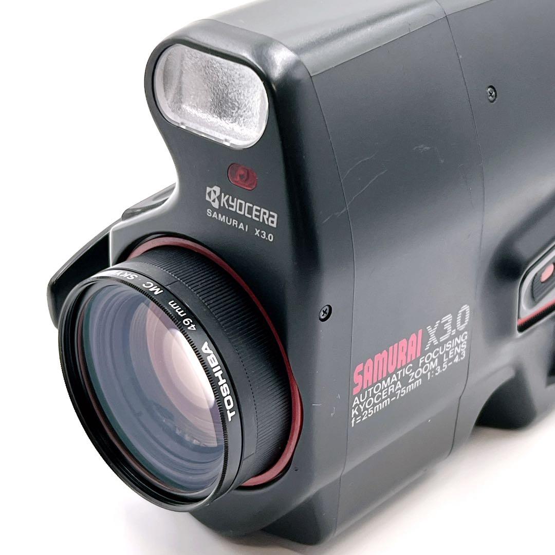 【美品・動作品】 KYOCERA SAMURAI X3.0 フィルムカメラ