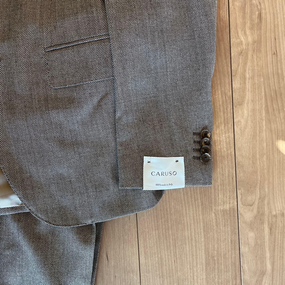 【新品未使用】CARUSO カルーゾ スーツ セットアップ 48 aida