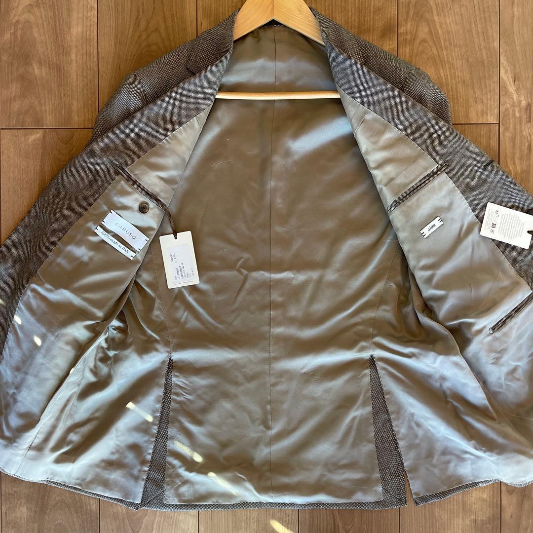 【新品未使用】CARUSO カルーゾ スーツ セットアップ 48 aida