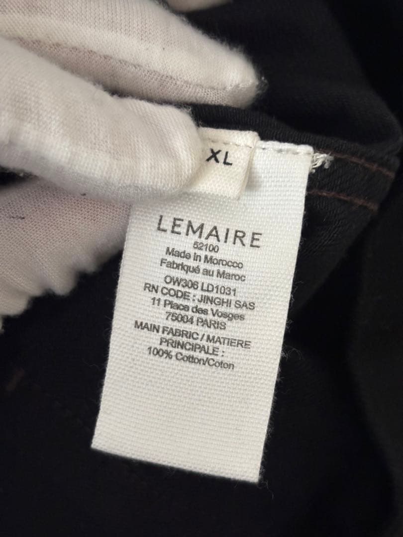 ルメール　Lemaire　ボクシージャケット　デニムカバーオール　ブルゾン