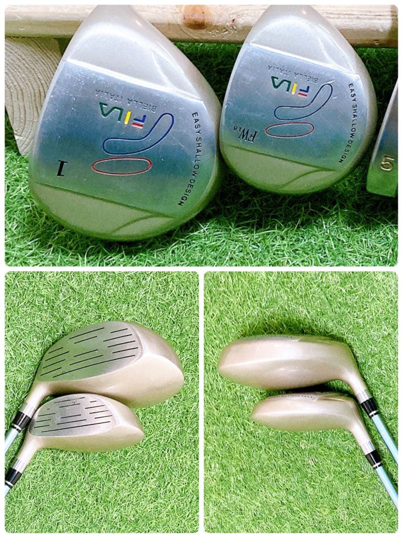 9 フィラ　キャロウェイ　初心者オススメ　ゴルフクラブ　レディースセット右利き