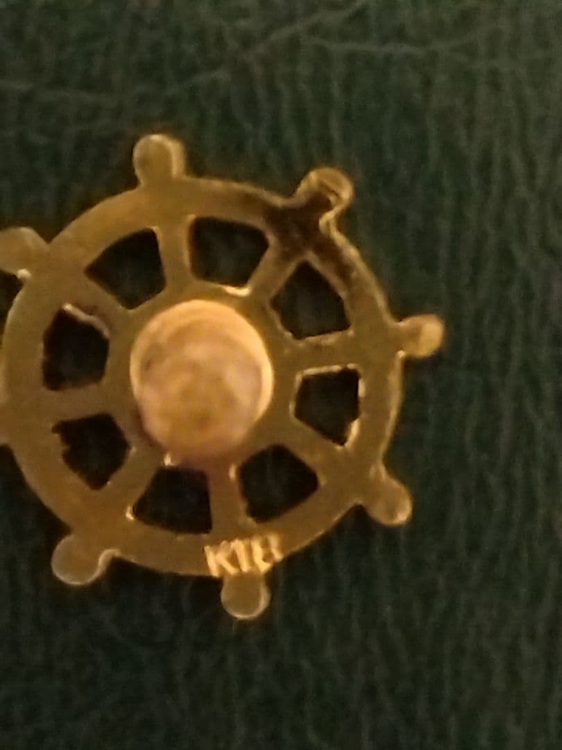 【K18】特別功労賞 バッジ 全日本海員組合