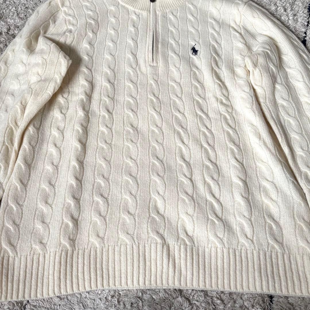 【タグ付き✨】完売品！ポロラルフローレン ケーブルニット カシミヤ セーター