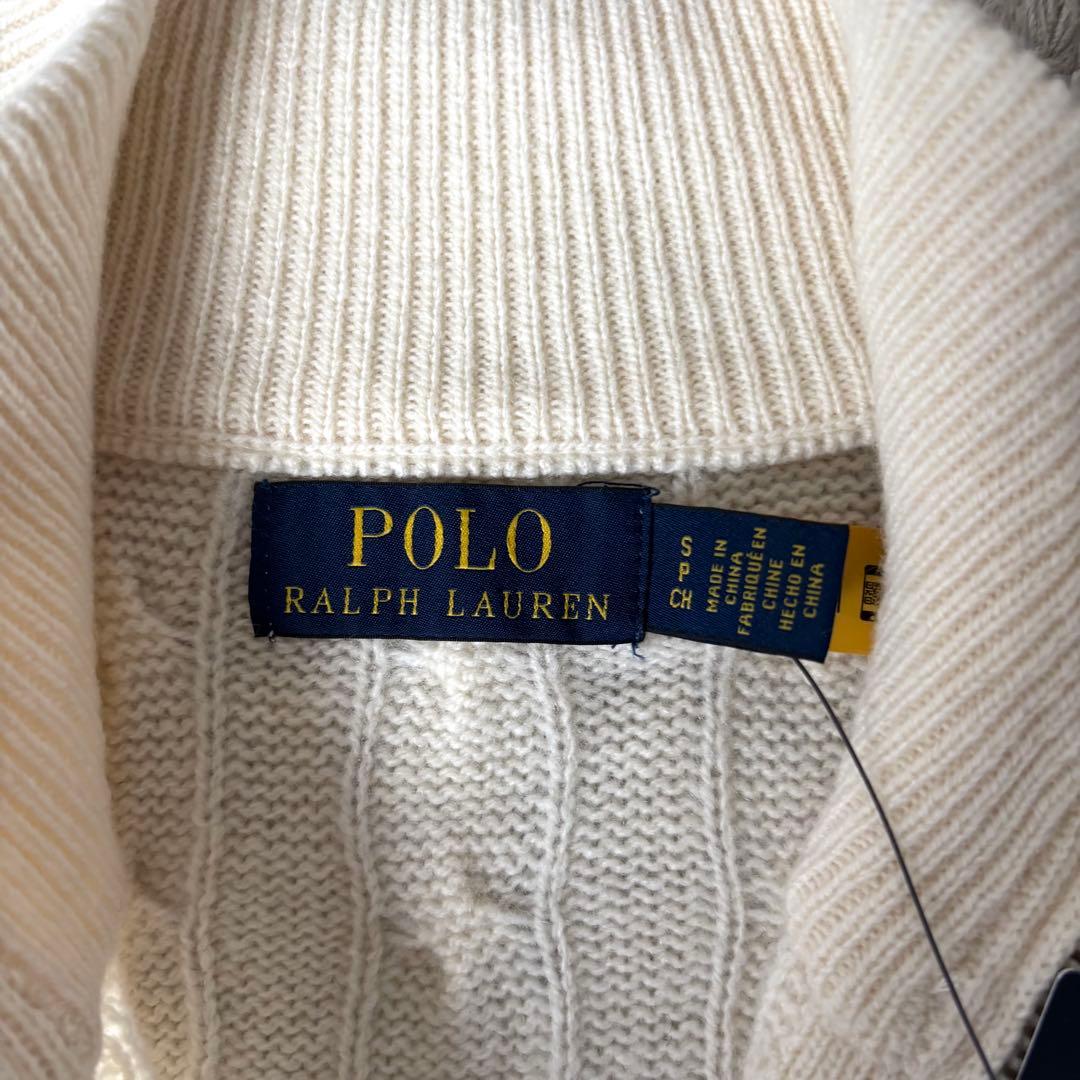 【タグ付き✨】完売品！ポロラルフローレン ケーブルニット カシミヤ セーター