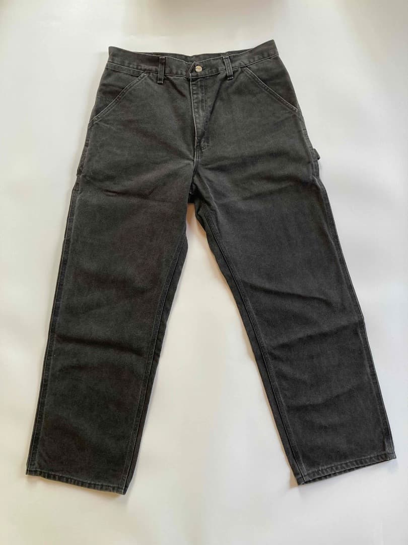 パンツ Carhartt B12 BLACK 34x30 Made in Mexico