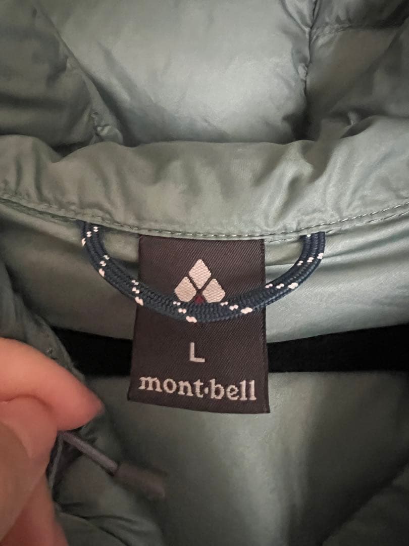 r*u様 【完売品❗️】mont-bell フード付き ネージュダウン ミントグ
