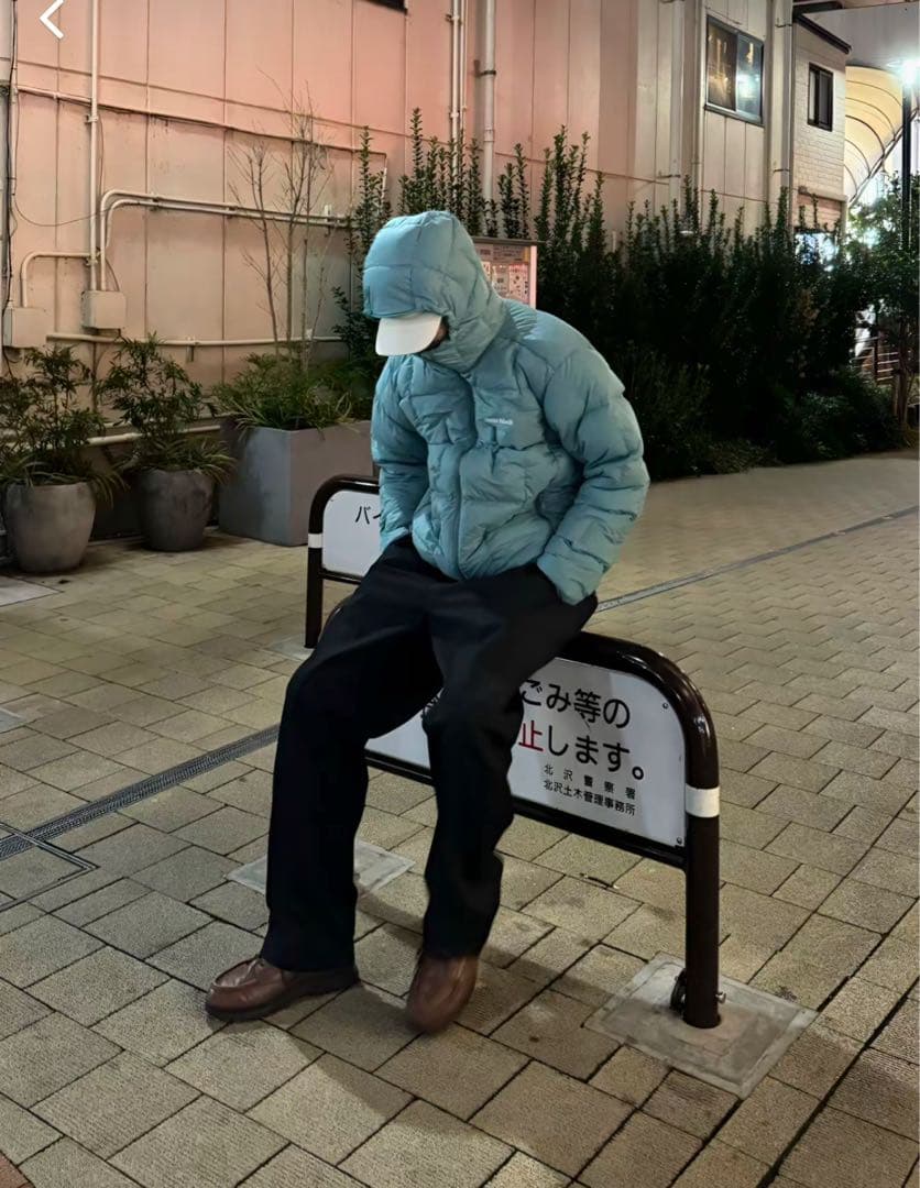 r*u様 【完売品❗️】mont-bell フード付き ネージュダウン ミントグ