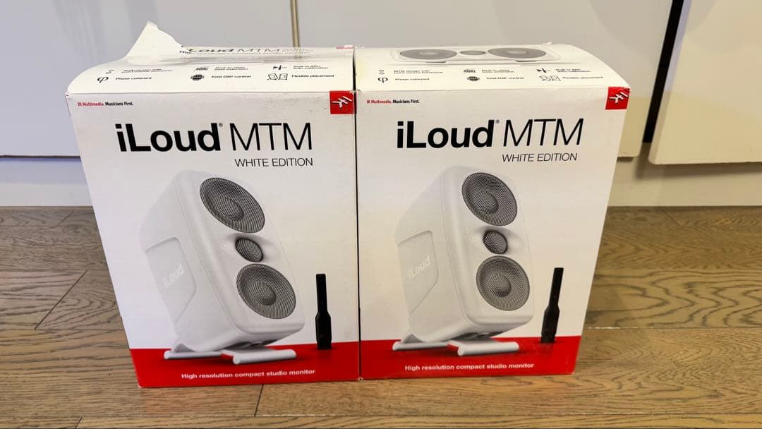美品！！ iLoud MTM ホワイトエディション スピーカーセット