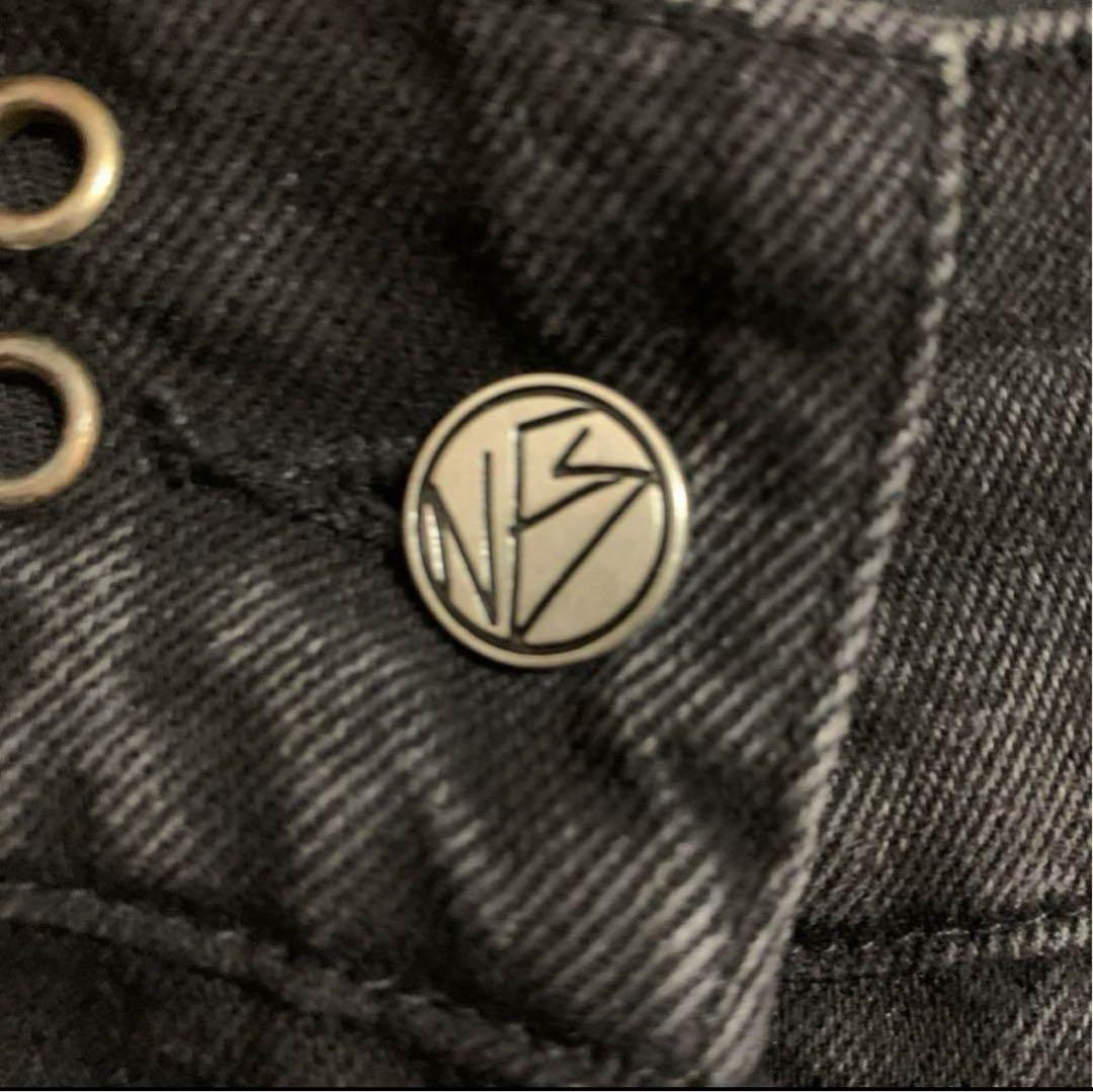 NO/FAITH STUDIOS ブラックカーゴパンツ