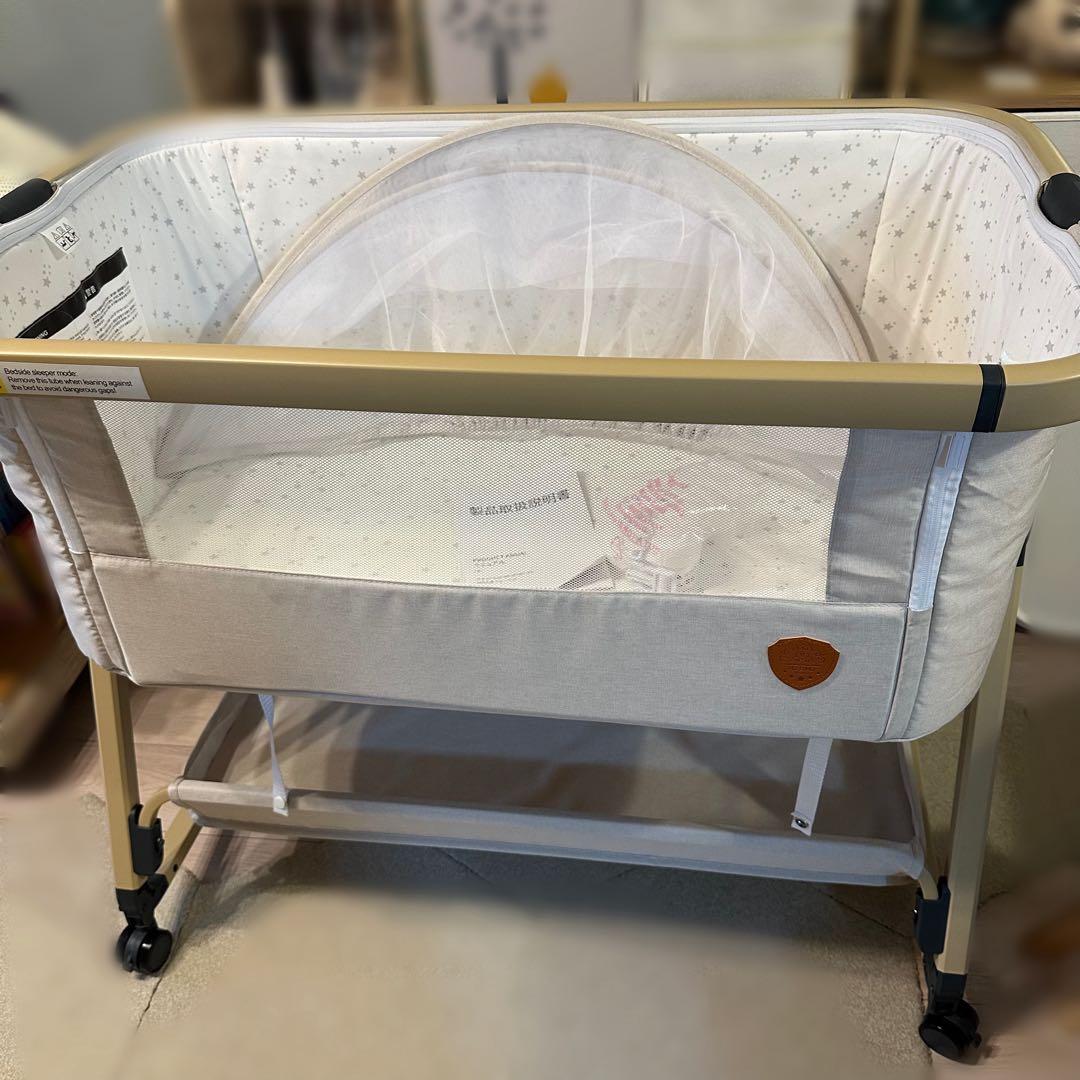 ベビーベッド　HZDMJ カーキ