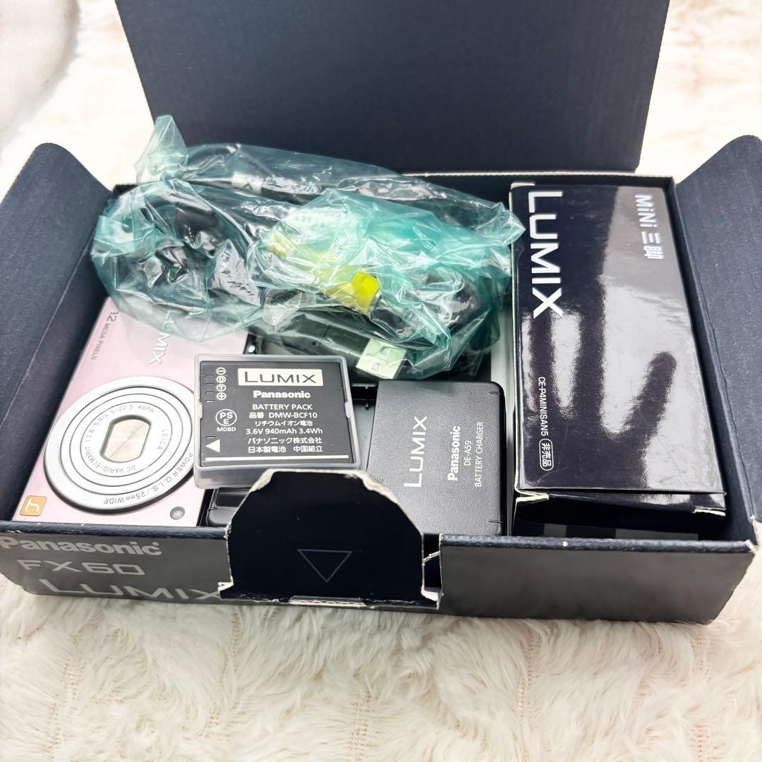 動作良好✨ Panasonic LUMIX DMC-FX60 ピンク