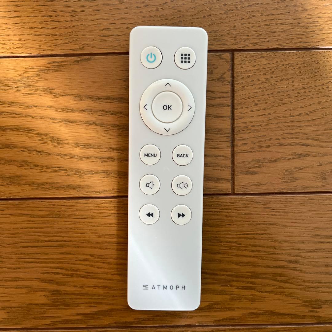 Atomoph Window2　アトモフウィンドウ2　ブラック　リモコン付き