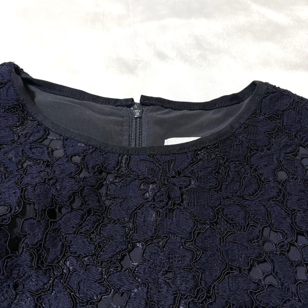 ADORE ボタニカルコードレース　ワンピース チュール 結婚式 入学式　卒業式