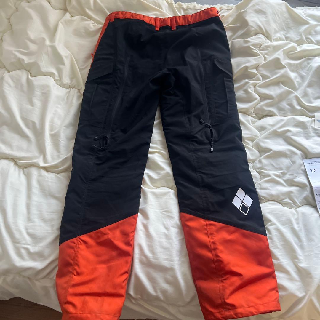 mont-bell バリスティック・ウルトラロガーパンツ オレンジ/黒