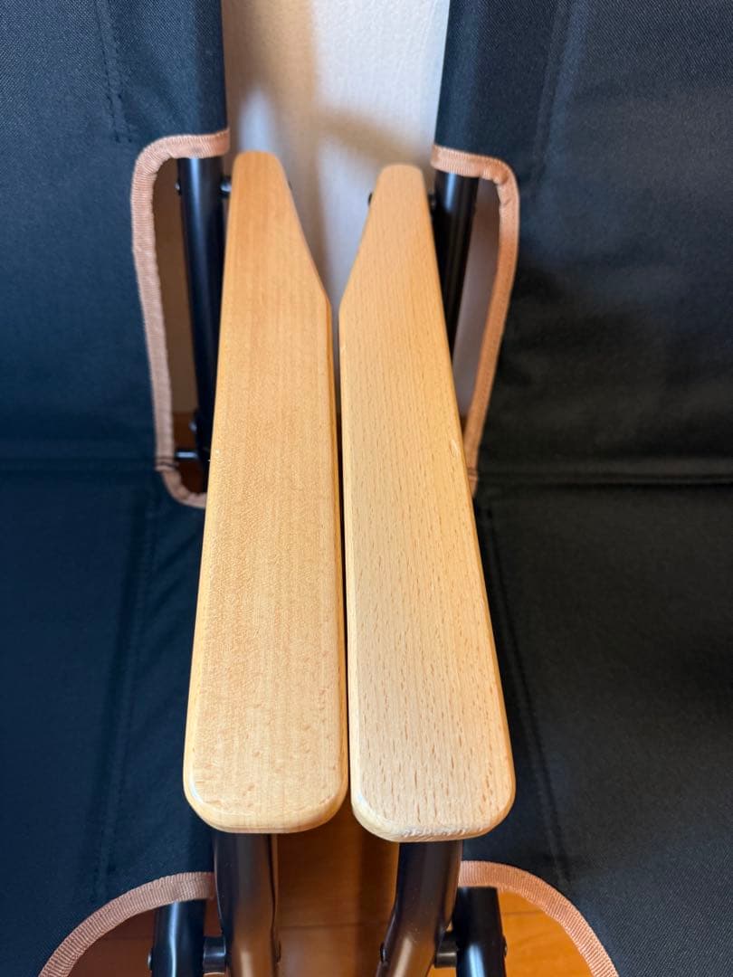 クイックキャンプ チェア セット 3脚 ブラック