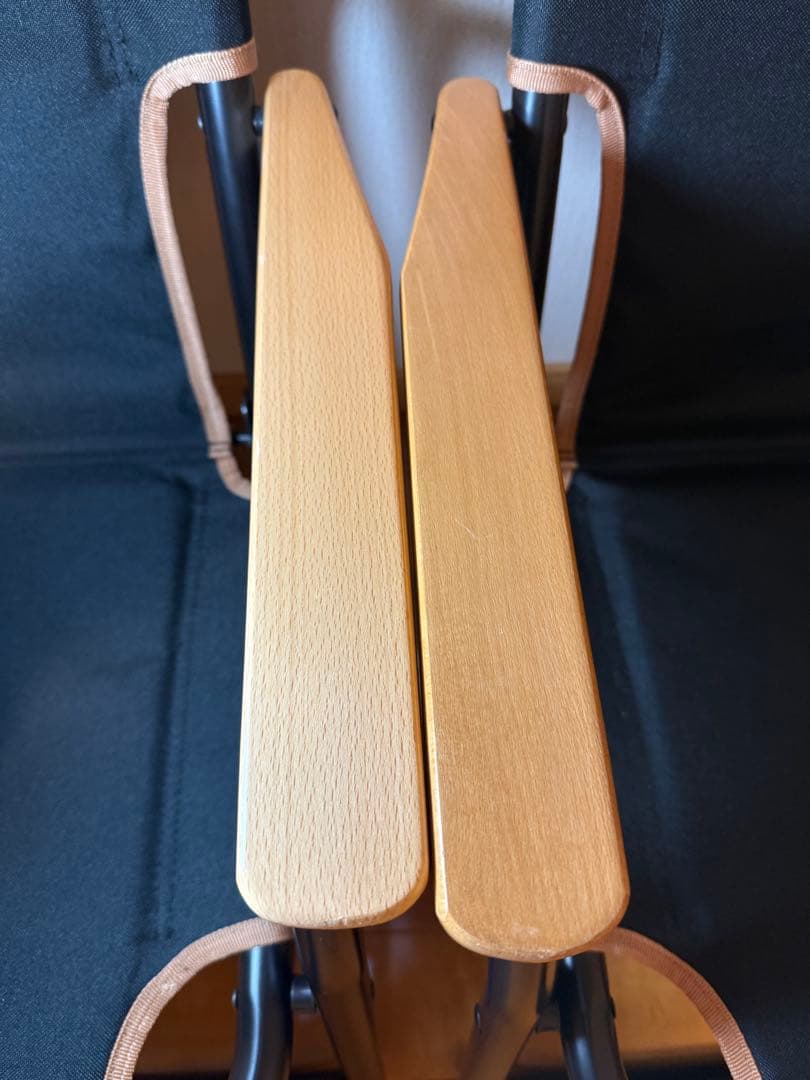 クイックキャンプ チェア セット 3脚 ブラック