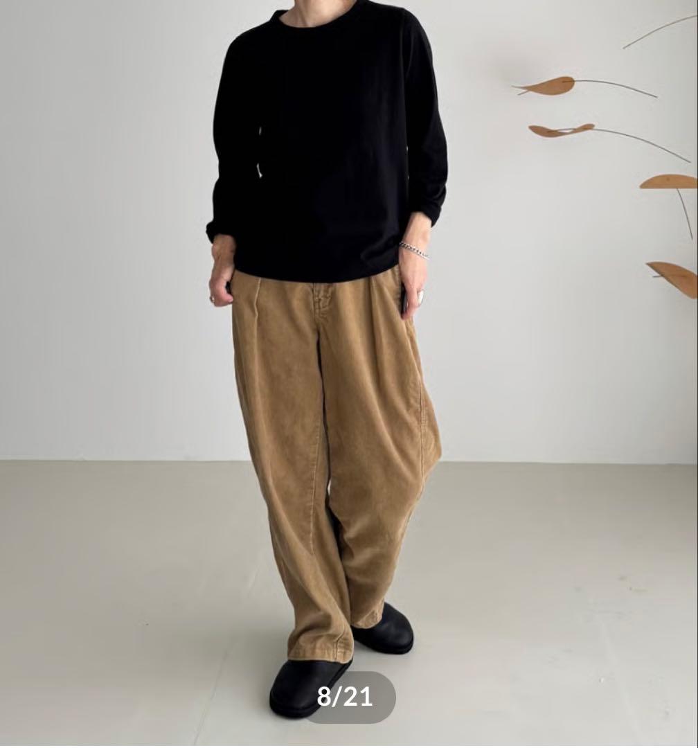 10月いっぱいまで‼️アーギュー argueコーデュロイパンツサイズ②