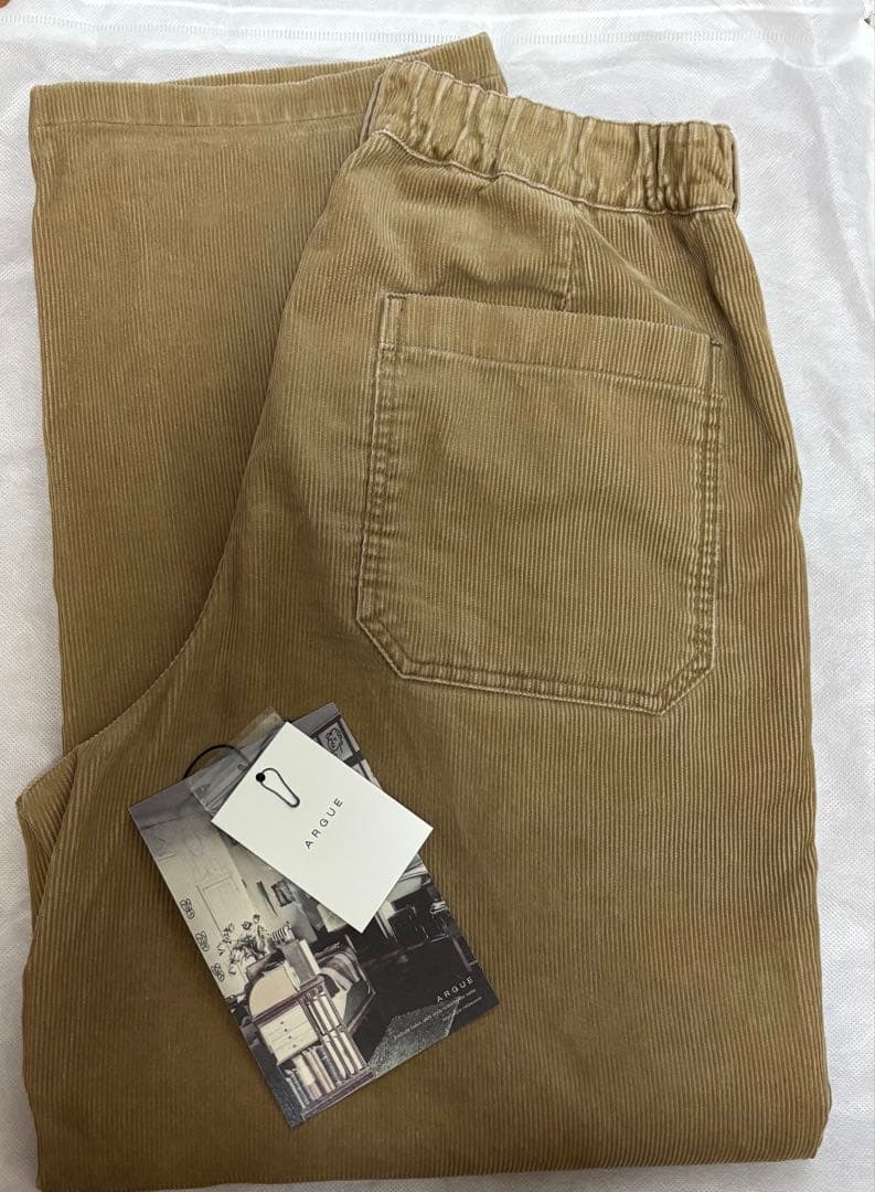 10月いっぱいまで‼️アーギュー argueコーデュロイパンツサイズ②