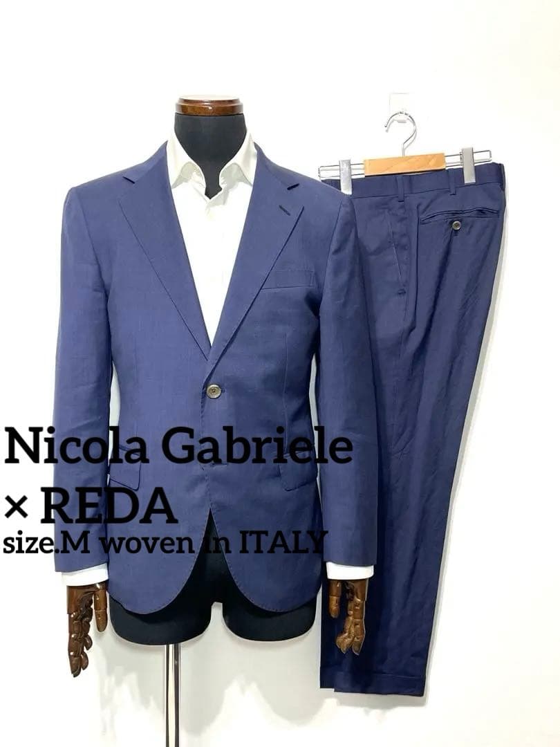 Nicola Gabriele◇イタリア製REDA高級生地◇メンズスーツセット