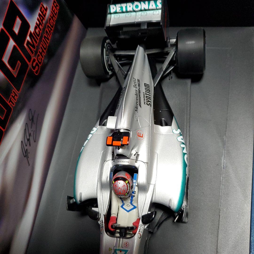 300戦目記念 ミハエル・シューマッハ F1 W02 1/18