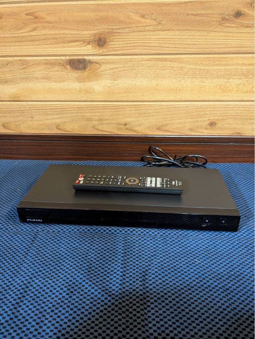 2024年製 FUNAI ブルーレイレコーダー リモコン付き 1TB