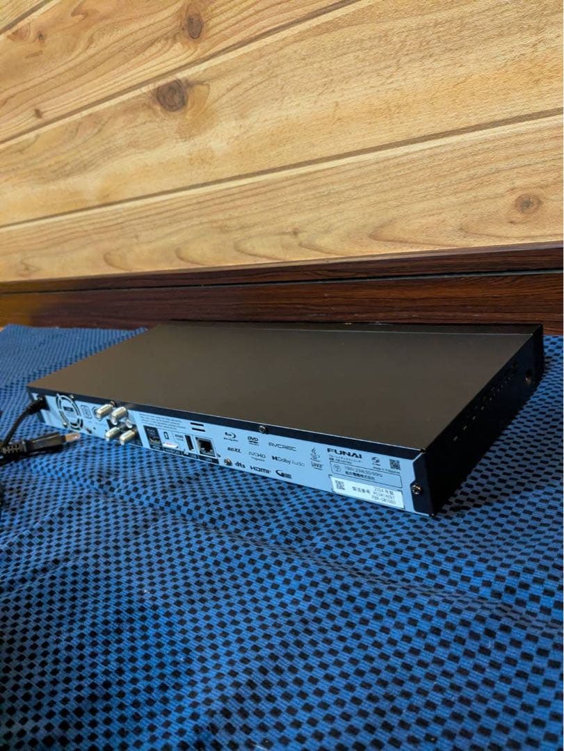 2024年製 FUNAI ブルーレイレコーダー リモコン付き 1TB