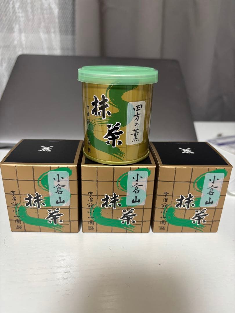 山政小山園　四方の薫30g 1缶小倉山30g 3缶