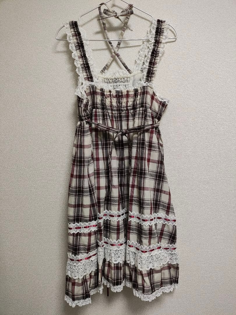 j*n様 BABY, オリジナルタータン　ベビードールジャンパースカート